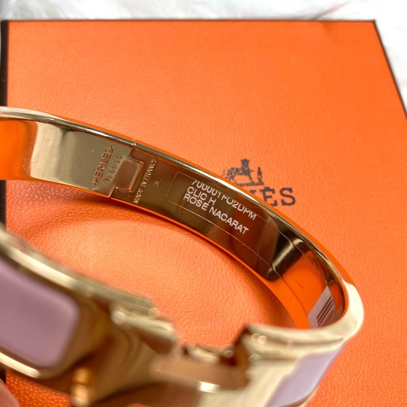 SOLD - HERMÈS Clic H Bracelet Size PM - Picture 8 of 14